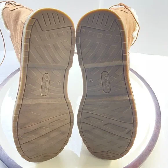 Makalu Brown Suede Boots Size 10 - Picture 8 of 12